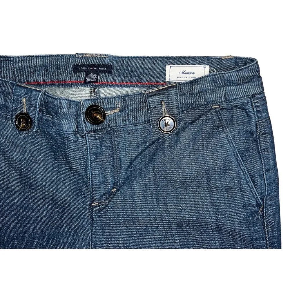 Tommy Hilfiger Jeans Women's Size 10 Blue Madison Mid Rise 32x30